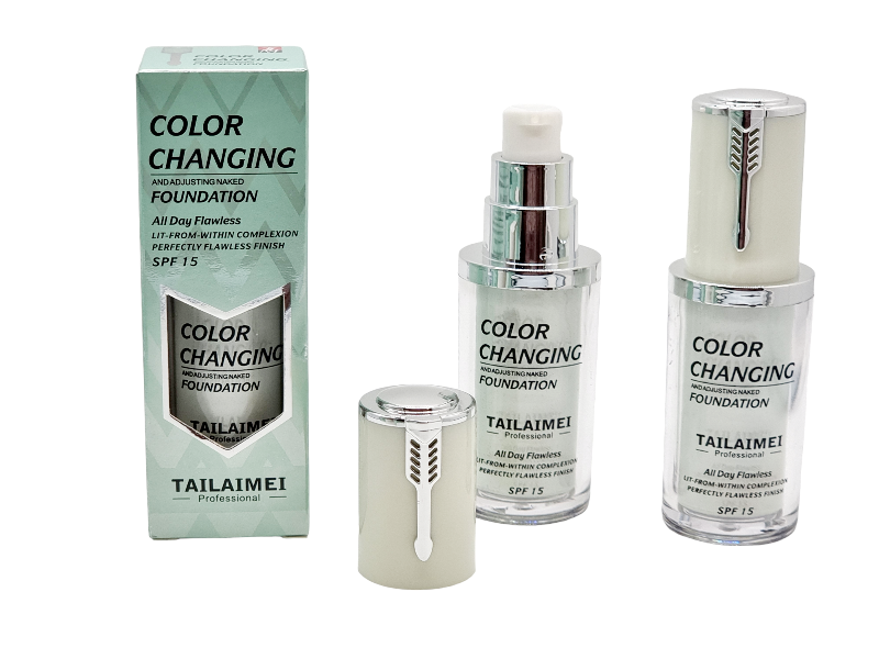 Fond de Ten,Waterproof Color Changing,TLM -SPF 15 Green - imagine 5