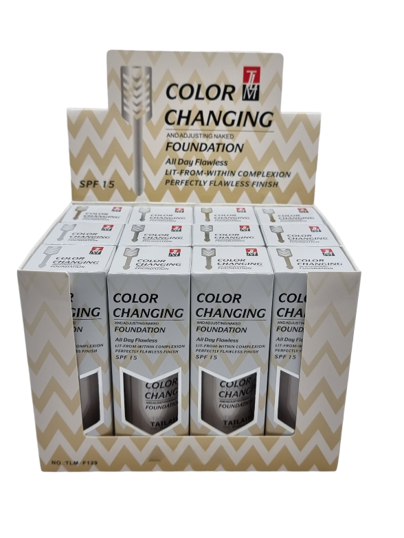 Fond de Ten,Waterproof Color Changing,TLM -SPF 15 White - imagine 3