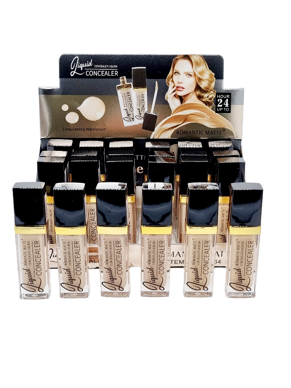 Concealer Lichid,Long Lasting Waterproof,ROMANTIC MATTE - imagine 4