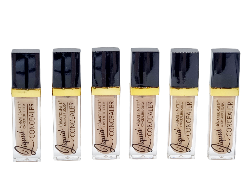 Concealer Lichid,Long Lasting Waterproof,ROMANTIC MATTE - imagine 5