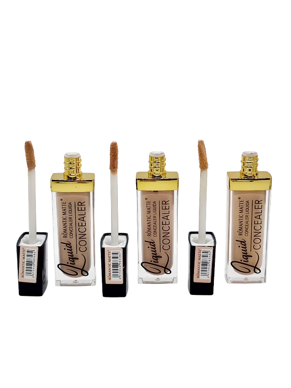Concealer Lichid,Long Lasting Waterproof,ROMANTIC MATTE - imagine 8