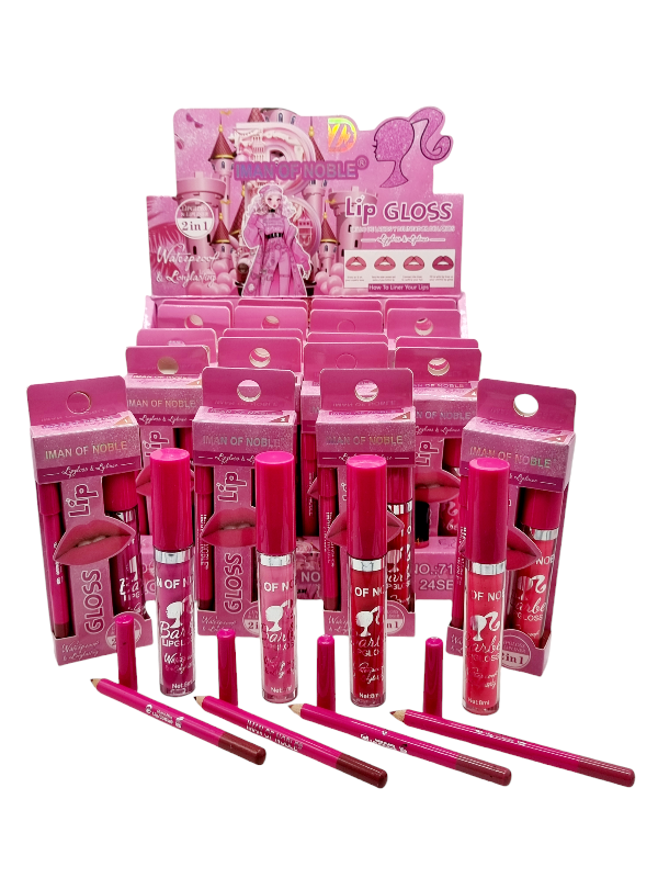 Kit Ruj si Creion,I MAN OF NOBLE-pink