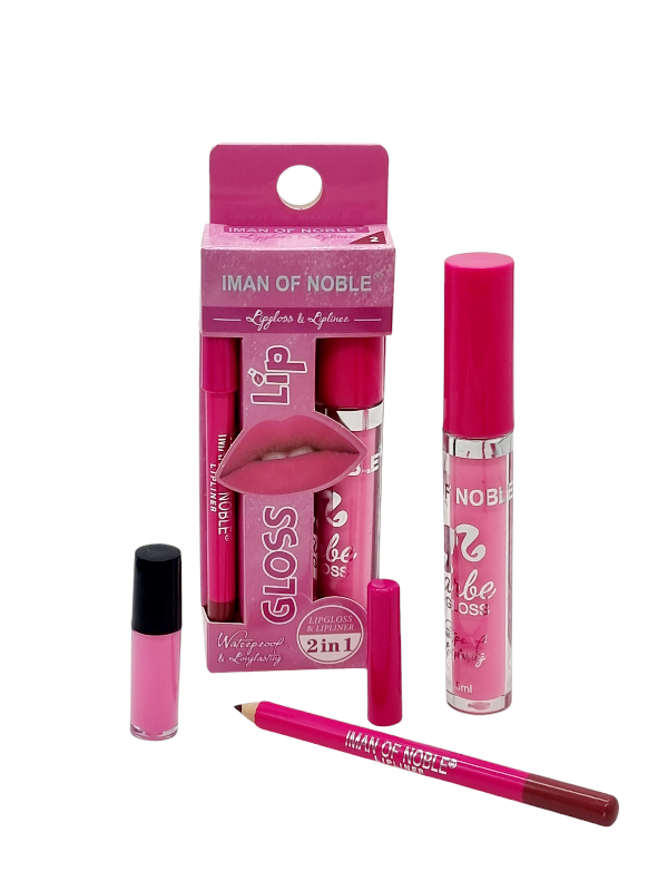 Kit Ruj si Creion,I MAN OF NOBLE-pink - imagine 6