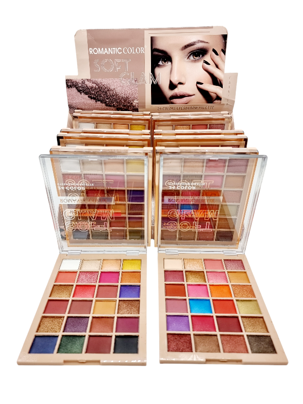 Farduri Pleoape,Soft Glam,ROMANTIC COLOR-24 culori
