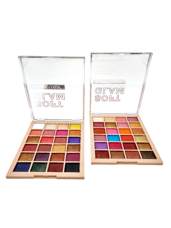 Farduri Pleoape,Soft Glam,ROMANTIC COLOR-24 culori - imagine 5