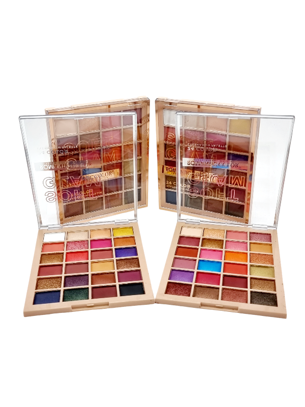 Farduri Pleoape,Soft Glam,ROMANTIC COLOR-24 culori - imagine 6