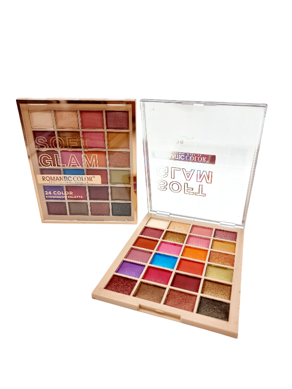 Farduri Pleoape,Soft Glam,ROMANTIC COLOR-24 culori - imagine 10