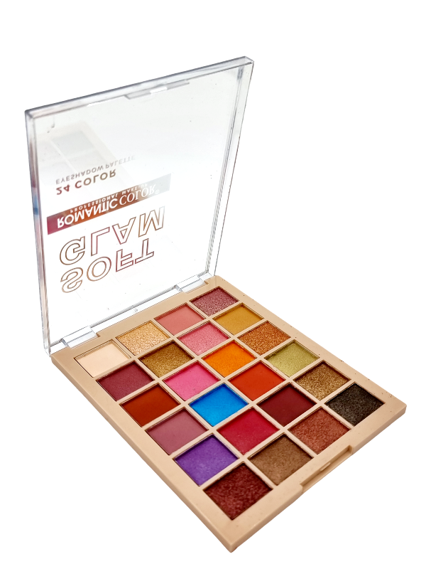 Farduri Pleoape,Soft Glam,ROMANTIC COLOR-24 culori - imagine 12