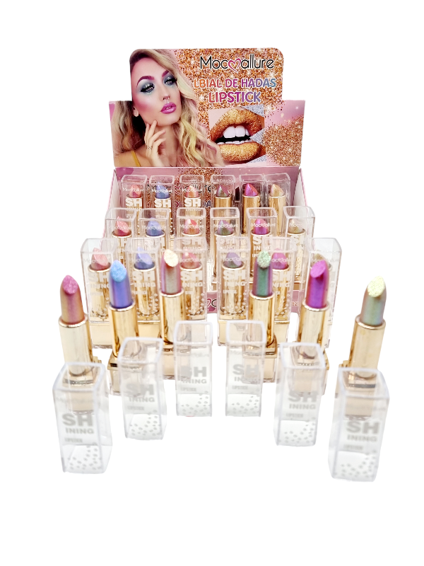 Rujuri,Labial de Hadas,MOCALLURE-cu sclipici