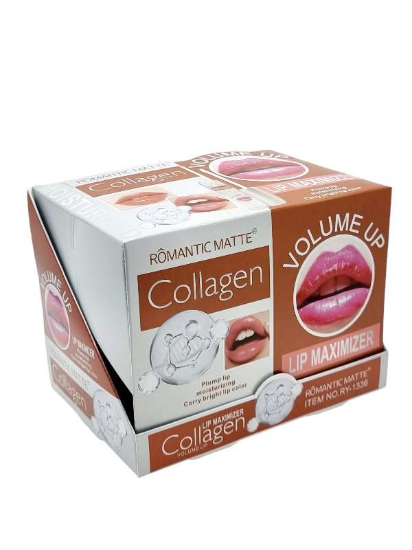 Luciu ptr. Buze cu Colagen,ROMANTIC- efect de marire a buzelor instant COD RY-1336 - imagine 7