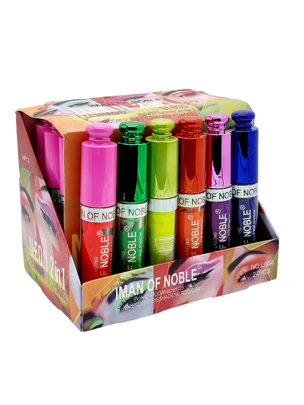 Ruj Lichid & Fard Lichid 2in1,Polvo Fluorescente,I MAN OF NOBLE-neon - imagine 7
