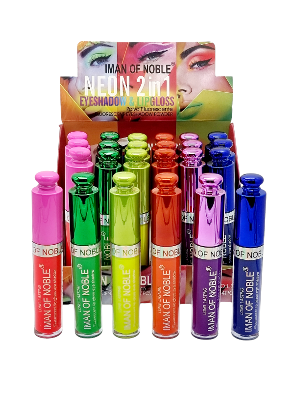 Ruj Lichid & Fard Lichid 2in1,Polvo Fluorescente,I MAN OF NOBLE-neon - imagine 3