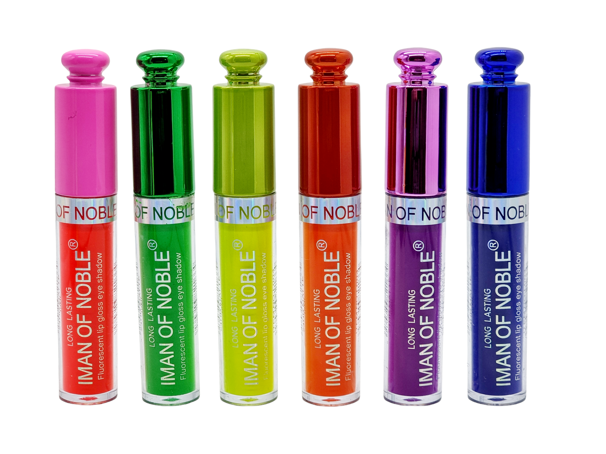 Ruj Lichid & Fard Lichid 2in1,Polvo Fluorescente,I MAN OF NOBLE-neon - imagine 4
