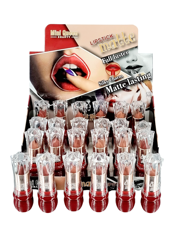 Rujuri,Silky Charm,MINI QUEEN BEAUTY-Matte-COD MR 6004 - imagine 5