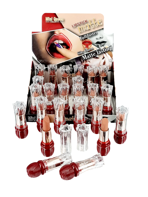 Rujuri,Silky Charm,MINI QUEEN BEAUTY-Matte-COD MR 6004