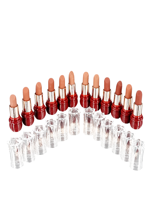 Rujuri,Silky Charm,MINI QUEEN BEAUTY-Matte-COD MR 6004 - imagine 7