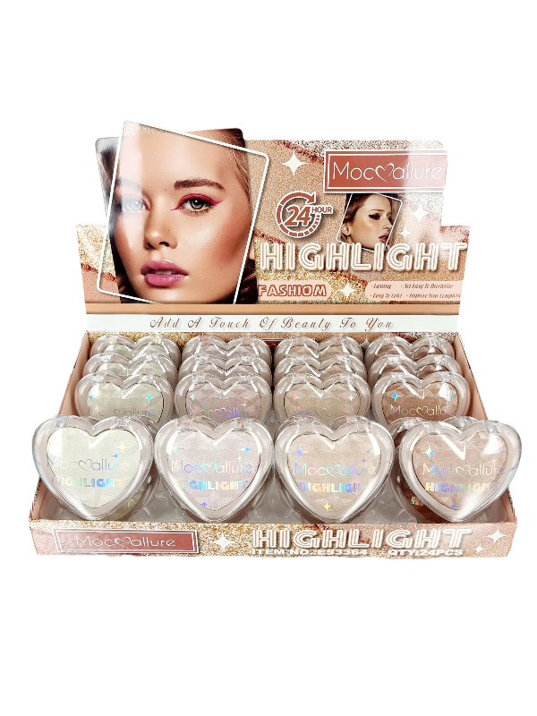 Pudra Iluminatoare,MOC ALLURE-heart - imagine 3