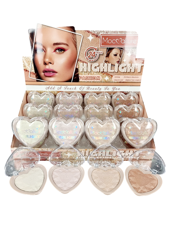Pudra Iluminatoare,MOC ALLURE-heart