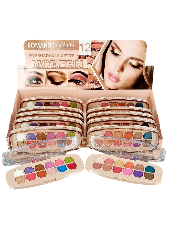 Farduri Pleoape,Modern,ROMANTIC COLOR-12 culori