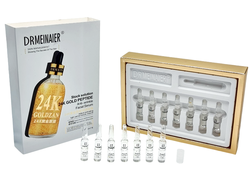 Ser Facial Concentrat Revitalizant 24k Gold Peptide-7 fiole COD QB T2660