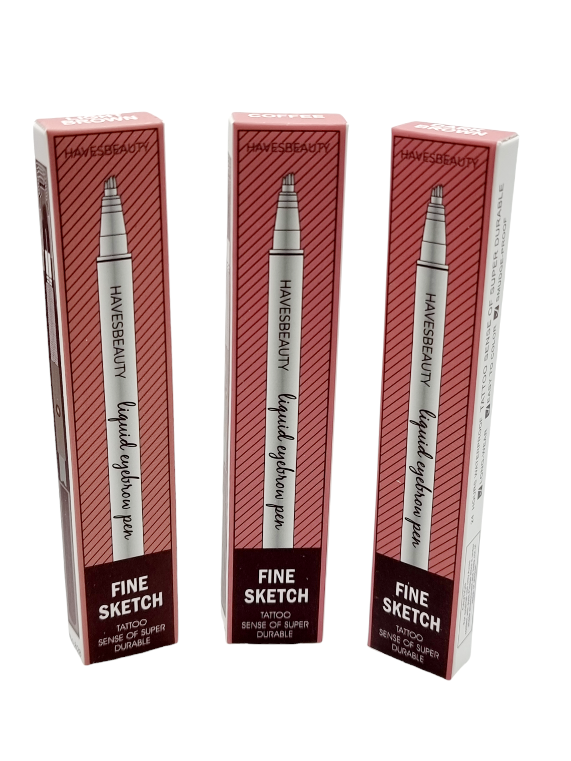 Creion Sprancene cu Efect Microblading,MENSIGMAN-3 culori - imagine 3