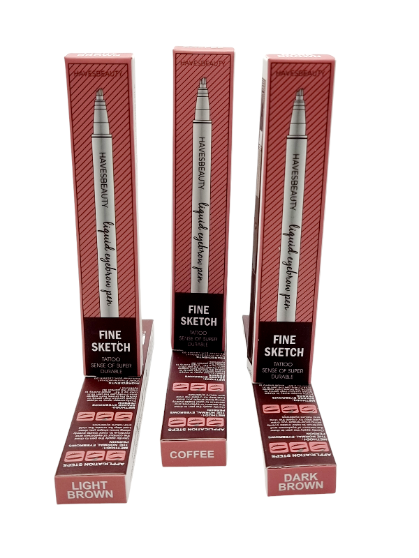 Creion Sprancene cu Efect Microblading,MENSIGMAN-3 culori - imagine 4