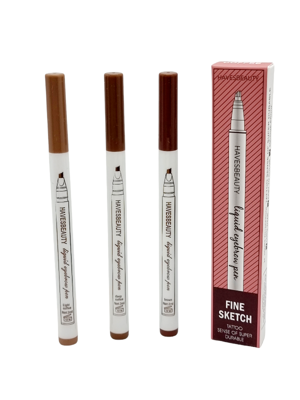 Creion Sprancene cu Efect Microblading,MENSIGMAN-3 culori - imagine 7