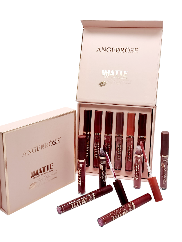 Ruj Lichid Matte, Long Lasting Formula,ANGEL ROSE-COD 2869B