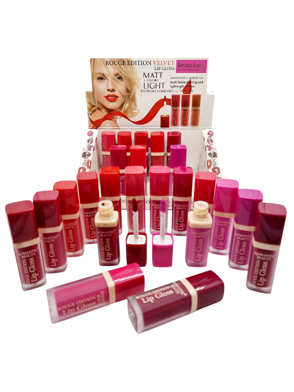 Ruj Lichid,Rouge Edition Velvet,ROMANTIC BEAUTY-COD L6718-HS