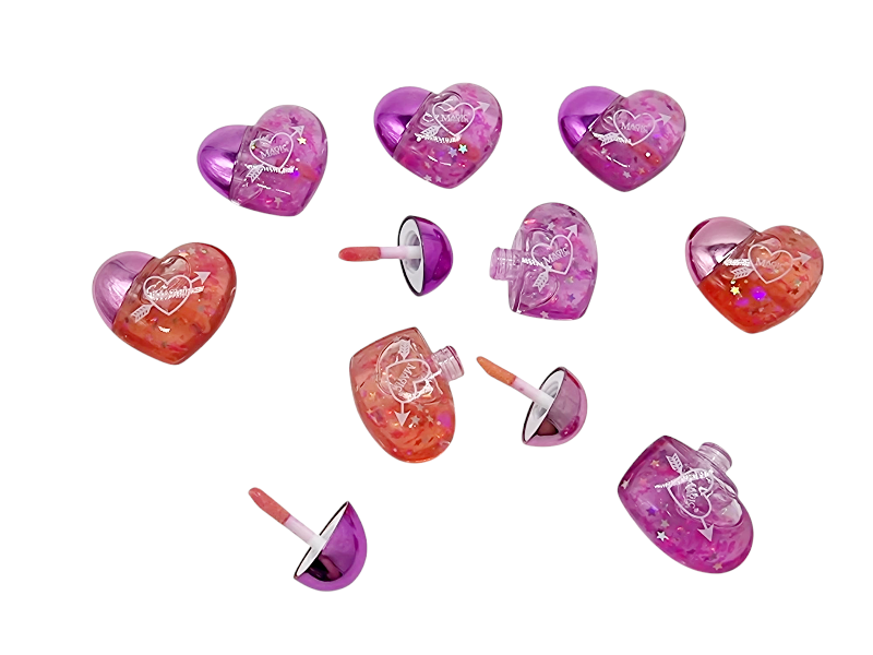 Luciu de Buze Hidratant cu Sclipici,MAGIC YOUR LIFE-Hearth - imagine 6