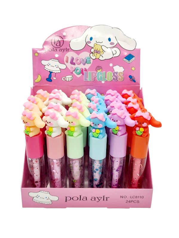 Luciu Buze cu Sclipici,I Love You,POLAYIR-puppy COD LC-8110 - imagine 3