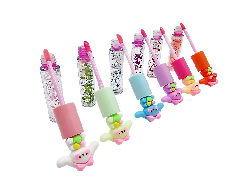 Luciu Buze cu Sclipici,I Love You,POLAYIR-puppy COD LC-8110 - imagine 6