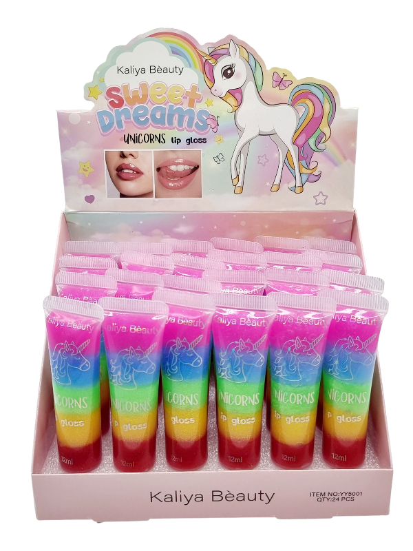 Luciu Buze,Sugar Rainbow,KALINA BEAUTY,COD YY-5001 - imagine 3