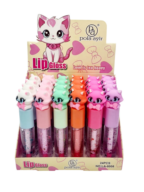 Luciu de Buze cu Sclipici,Love Is Tea Honey,POLAYIR-cats COD LA-8008 - imagine 3
