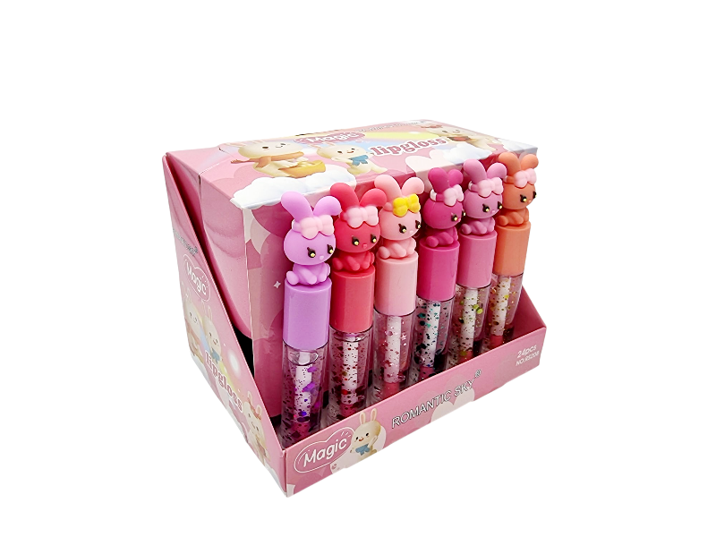 Luciu de Buze cu Sclipici,ROMANTIC SKY-Bunny COD RS-208 - imagine 2