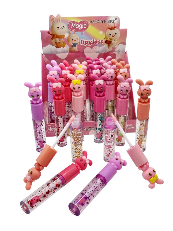 Luciu de Buze cu Sclipici,ROMANTIC SKY-Bunny COD RS-208