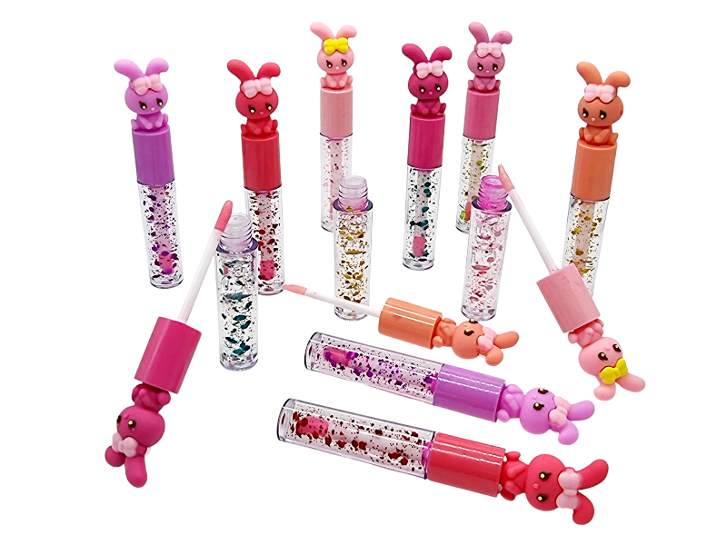 Luciu de Buze cu Sclipici,ROMANTIC SKY-Bunny COD RS-208 - imagine 5