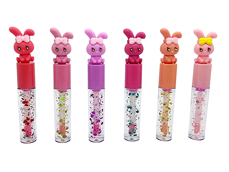 Luciu de Buze cu Sclipici,ROMANTIC SKY-Bunny COD RS-208 - imagine 7