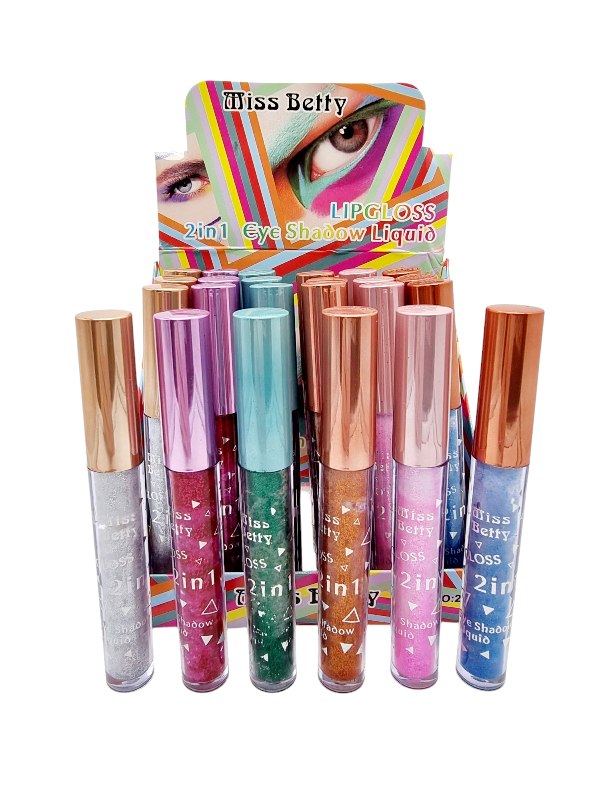 Luciu de Buze cu Sclipici si Eyeshadow 2in1,MISS BETTY-COD 2009 - imagine 8