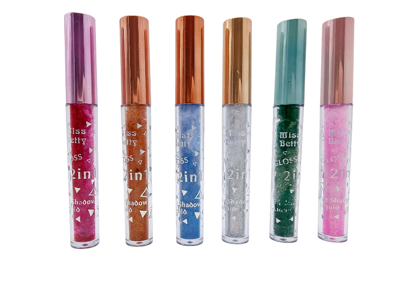 Luciu de Buze cu Sclipici si Eyeshadow 2in1,MISS BETTY-COD 2009 - imagine 7