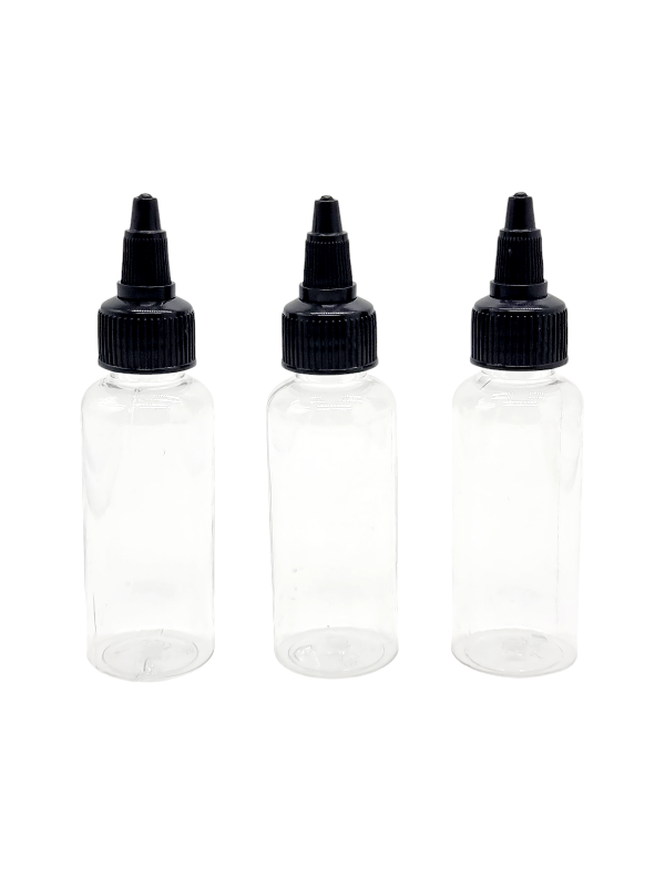 Recipient Plastic Transparent cu Picurator-75ml