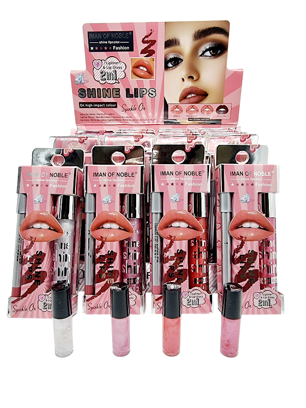 Kit Ruj si Creion,I MAN OF NOBLE-pink sidef COD 7122 B - imagine 4