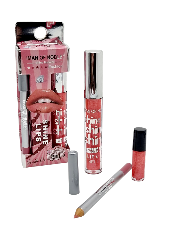 Kit Ruj si Creion,I MAN OF NOBLE-pink sidef COD 7122 B - imagine 12