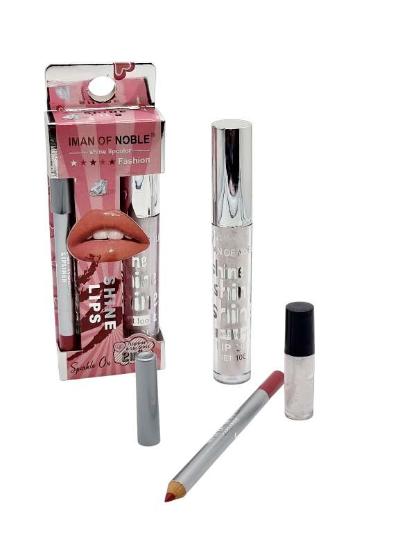 Kit Ruj si Creion,I MAN OF NOBLE-pink sidef COD 7122 B - imagine 13