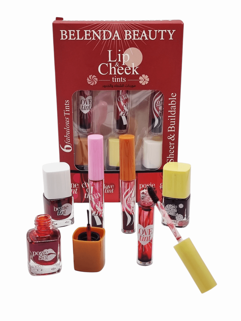 Set Lip&Cheek Tints,BELENDA BEAUTY