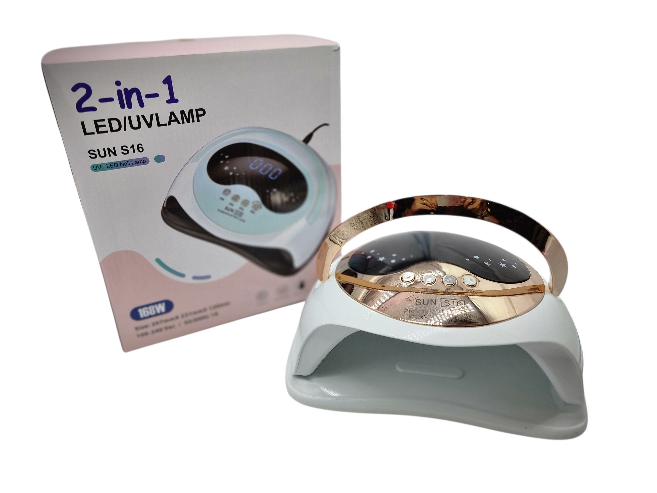 Lampa Profesionala Unghii 2in1 cu Display UV/LED,SUN S16 - imagine 6