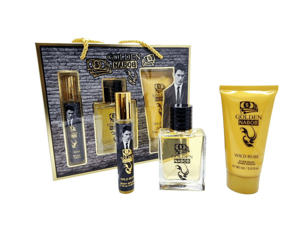 Set Cadou,Wild Rose,GOLDEN NABOB-man