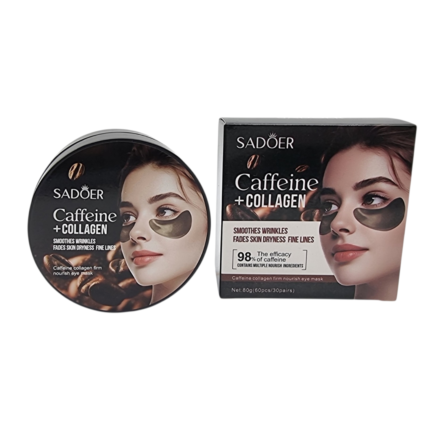 Plasturi Hidrogel pentru Ochi cu Cafeina si Colagen COD SD 99198 - imagine 3