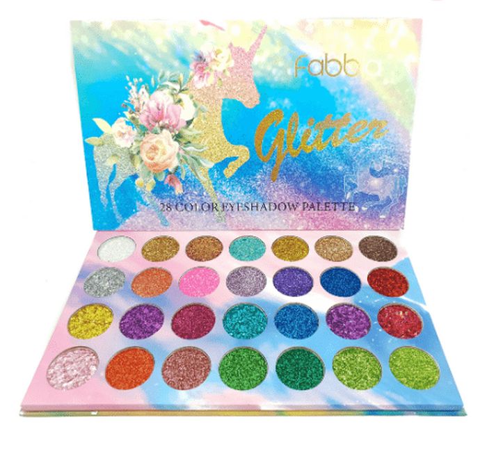 Trusa Profesionala Glitter,FABBLA-28 culori