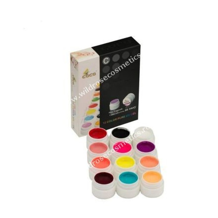 Set Geluri Colorate COCO-C -12 bucati